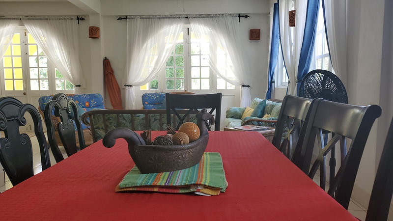 rainbow-villa, Rainbow Villa, Dining room 4, Tobago, Tobago